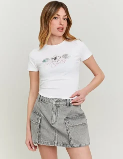 T-Shirt avec Imprimé^Tally Weijl Clearance
