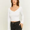 T-Shirt Basique Boutonné^Tally Weijl Sale