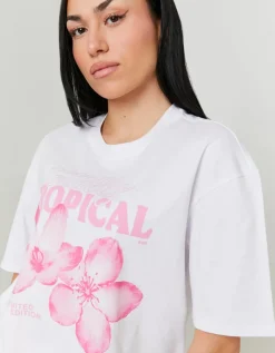 T-Shirt Oversize avec Imprimé^Tally Weijl Discount