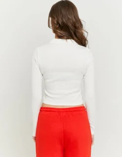 T-Shirt Zippé Col Polo^Tally Weijl Outlet