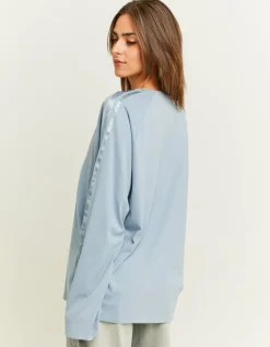 T-Shirt Imprimé et Manches Contrastantes^Tally Weijl Best