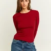 T-Shirt Bordeaux Basique^Tally Weijl New