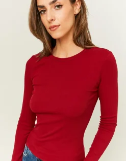 T-Shirt Bordeaux Basique^Tally Weijl New