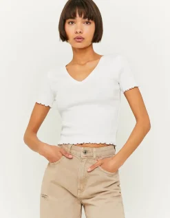 T-shirt Col V^Tally Weijl Best