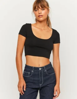 T-shirt court basique^Tally Weijl Sale