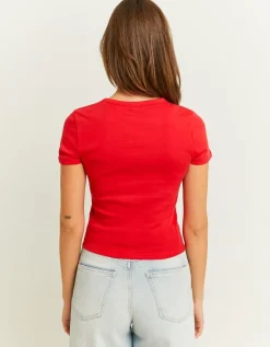 T-Shirt Court Basique Vif^Tally Weijl Clearance