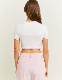 T-Shirt Court Imprimé^Tally Weijl Fashion
