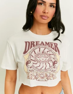 T-Shirt Court Imprimé^Tally Weijl Fashion