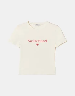 T-Shirt Court Imprimé^Tally Weijl Hot