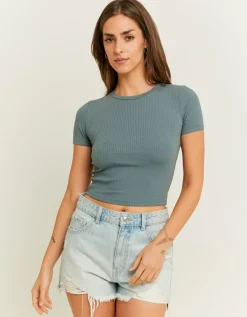 T-Shirt Court Basique^Tally Weijl Discount