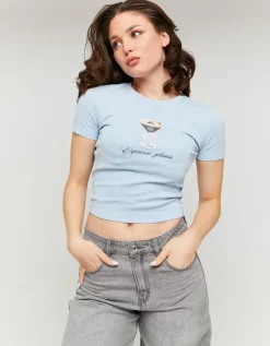 T-Shirt Court Imprimé^Tally Weijl Outlet