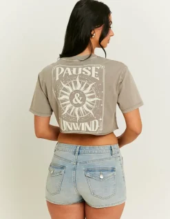 T-Shirt Court Imprimé^Tally Weijl Best