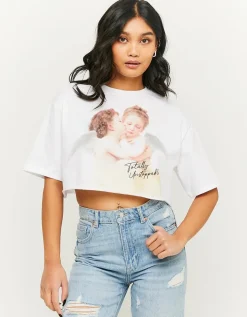 T-shirt court imprimé^Tally Weijl Clearance