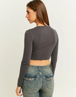 T-SHIRT COURT IMPRIMÉ BLANC^Tally Weijl Sale