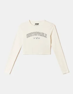 T-shirt court imprimé^Tally Weijl Outlet
