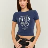 T-shirt court imprimé^Tally Weijl Fashion