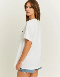 T-Shirt Court Oversize Imprimé^Tally Weijl Sale
