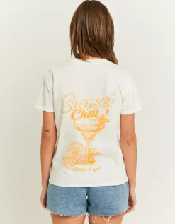 T-Shirt Court Oversize Imprimé^Tally Weijl Fashion