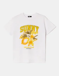 T-Shirt Court Oversize Imprimé^Tally Weijl Online