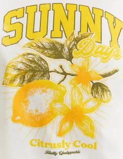 T-Shirt Court Oversize Imprimé^Tally Weijl Online