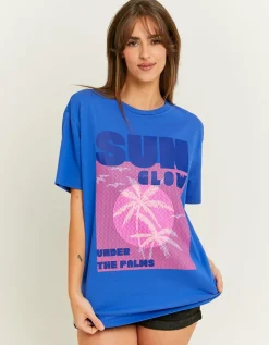 T-Shirt Court Oversize Imprimé^Tally Weijl Best