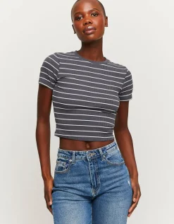 T-shirt court rayé^Tally Weijl Hot