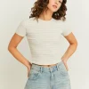 T-shirt Court Rayé^Tally Weijl Best
