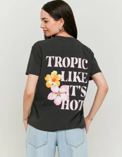 T-shirt Foncé Imprimé^Tally Weijl Best