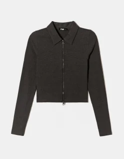 T-Shirt Zippé Col Polo^Tally Weijl Discount