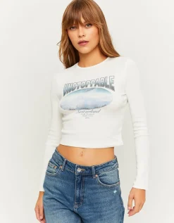 T-Shirt imprimé à manches longues^Tally Weijl Clearance