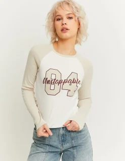 T-Shirt Imprimé Coupe Regular^Tally Weijl Clearance