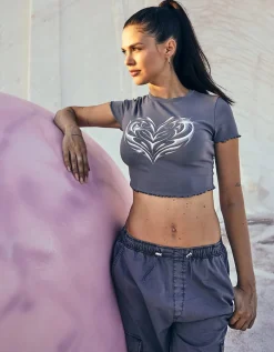 T-Shirt imprimé court^Tally Weijl Clearance
