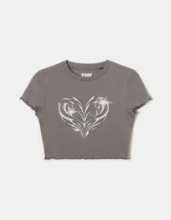 T-Shirt imprimé court^Tally Weijl Clearance