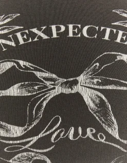 T-shirt imprimé délavé a lacets^Tally Weijl Outlet
