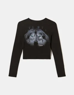 T-Shirt imprimé à manches longues^Tally Weijl Clearance