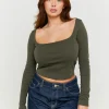 T-Shirt Encolure Carrée^Tally Weijl Clearance