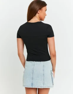 T-Shirt Basique avec Encolure Carrée^Tally Weijl Discount