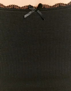 T-Shirt Basique avec Détail Dentelle^Tally Weijl Hot