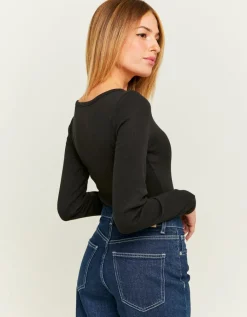 T-Shirt Basique Boutonné^Tally Weijl Outlet