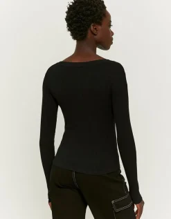 T-Shirt Basique Côtelé^Tally Weijl Outlet