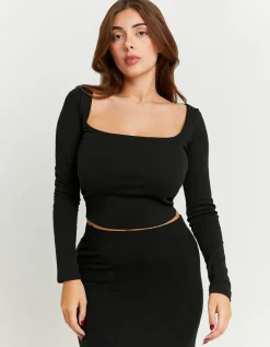 T-Shirt Encolure Carrée^Tally Weijl Hot