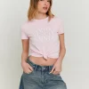 T-Shirt à Nouer avec Imprimé^Tally Weijl Fashion