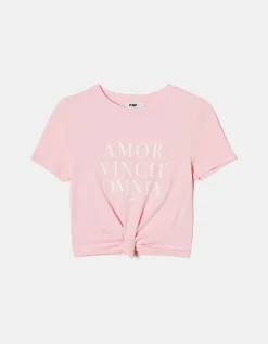T-Shirt à Nouer avec Imprimé^Tally Weijl Fashion