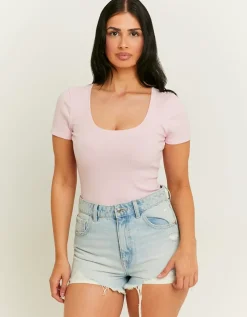 T-Shirt Basique Coupe Classique^Tally Weijl Best