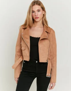 Veste Biker en Suédine^Tally Weijl Online