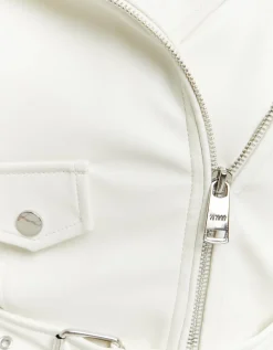 Veste Biker Cassé en Similicuir^Tally Weijl Fashion