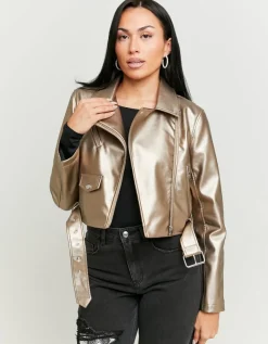 Veste Biker en Similicuir^Tally Weijl Sale