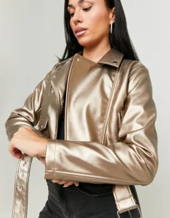 Veste Biker en Similicuir^Tally Weijl Sale