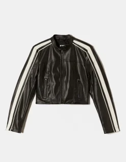 Veste Biker e en Similicuir^Tally Weijl Fashion