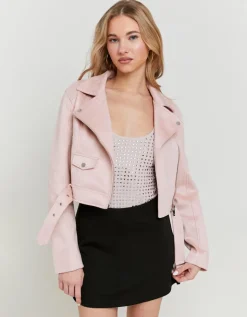 Veste Biker en Suédine^Tally Weijl Hot